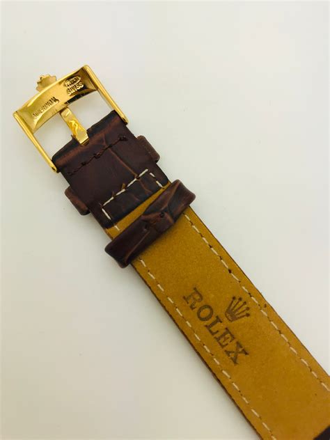 rolex watches leather strap|genuine Rolex strap.